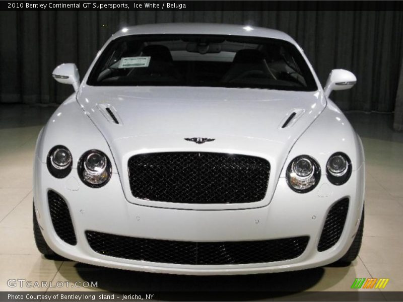 Ice White / Beluga 2010 Bentley Continental GT Supersports