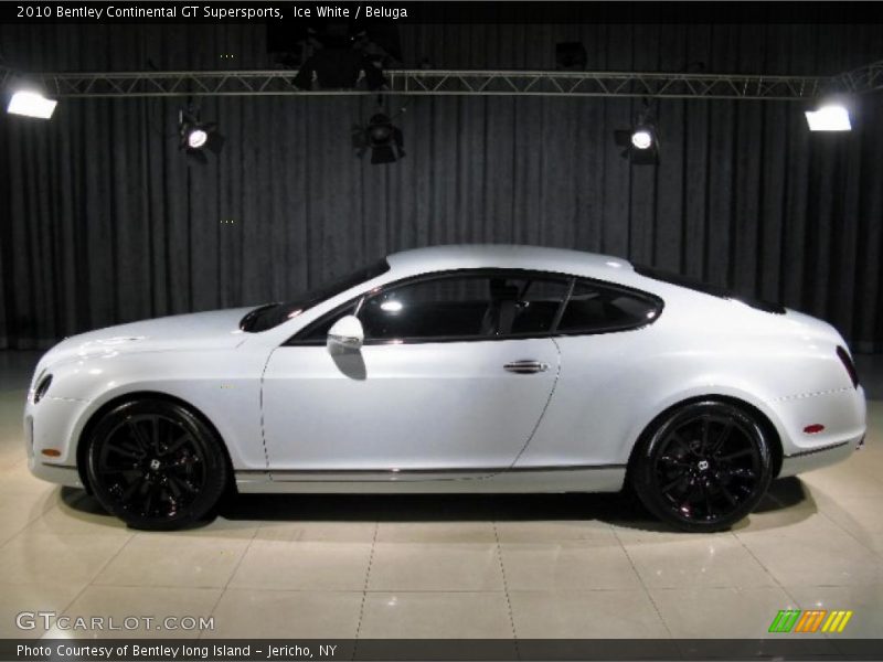 Ice White / Beluga 2010 Bentley Continental GT Supersports