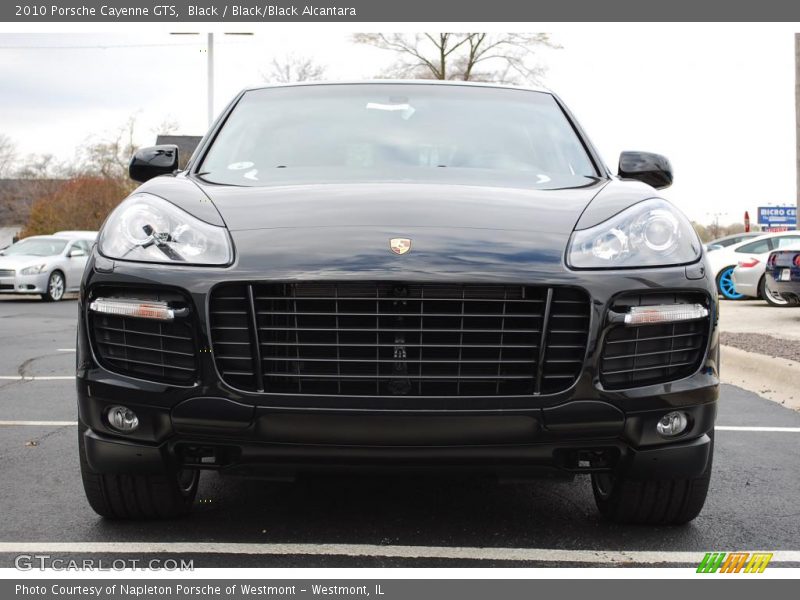 Black / Black/Black Alcantara 2010 Porsche Cayenne GTS