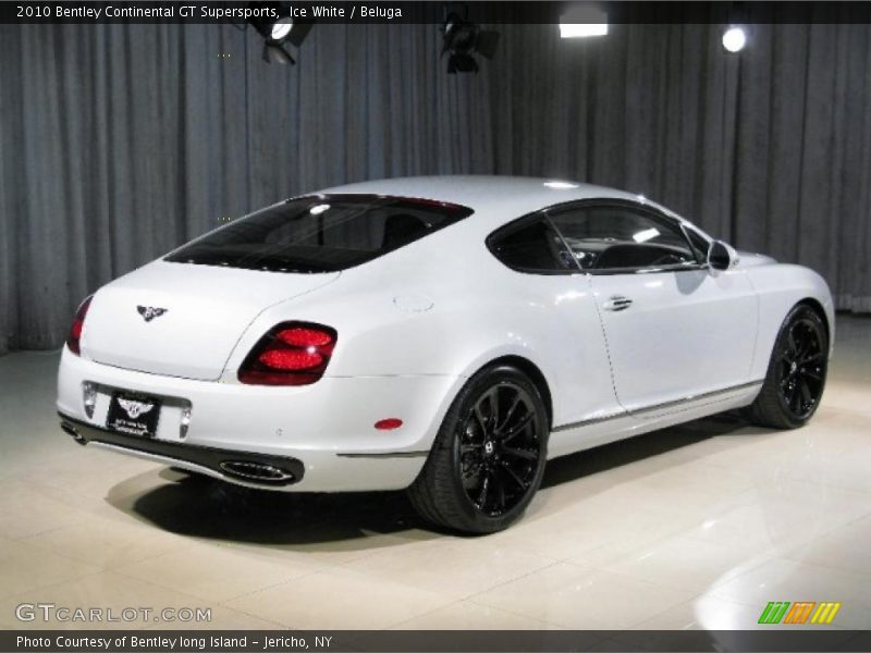 Ice White / Beluga 2010 Bentley Continental GT Supersports