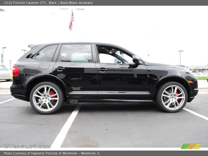 Black / Black/Black Alcantara 2010 Porsche Cayenne GTS