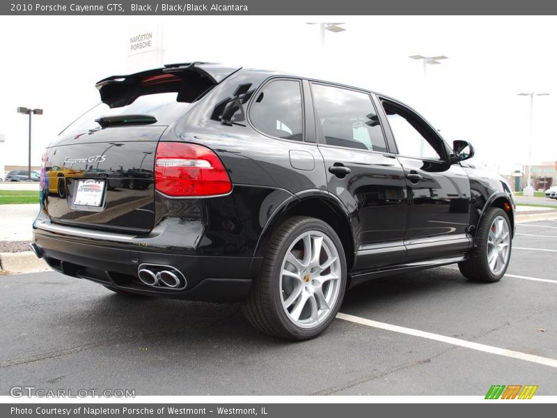 Black / Black/Black Alcantara 2010 Porsche Cayenne GTS