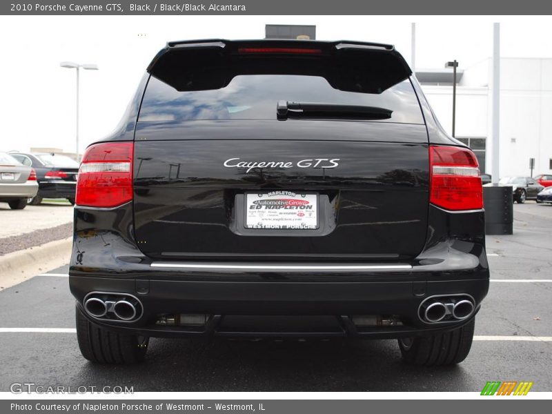 Black / Black/Black Alcantara 2010 Porsche Cayenne GTS