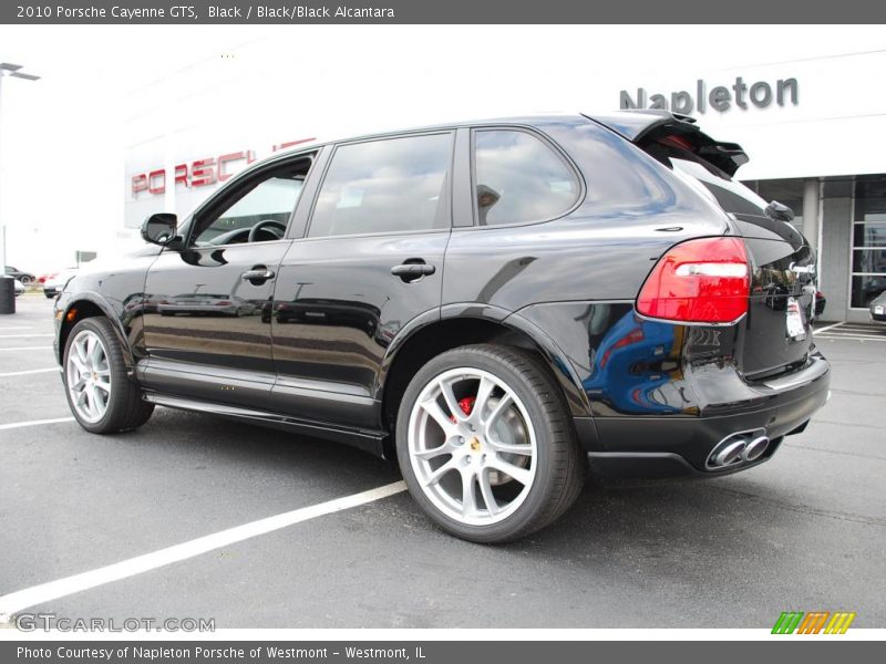 Black / Black/Black Alcantara 2010 Porsche Cayenne GTS