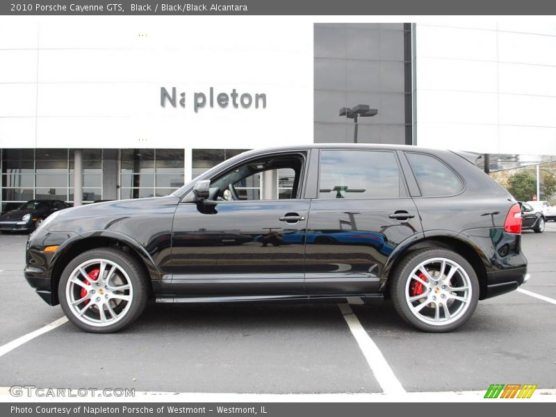 Black / Black/Black Alcantara 2010 Porsche Cayenne GTS