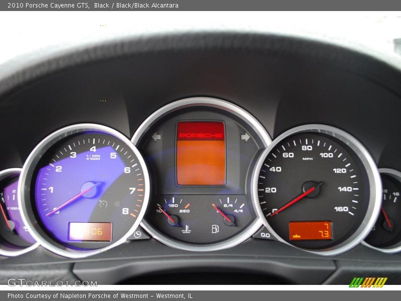 Black / Black/Black Alcantara 2010 Porsche Cayenne GTS