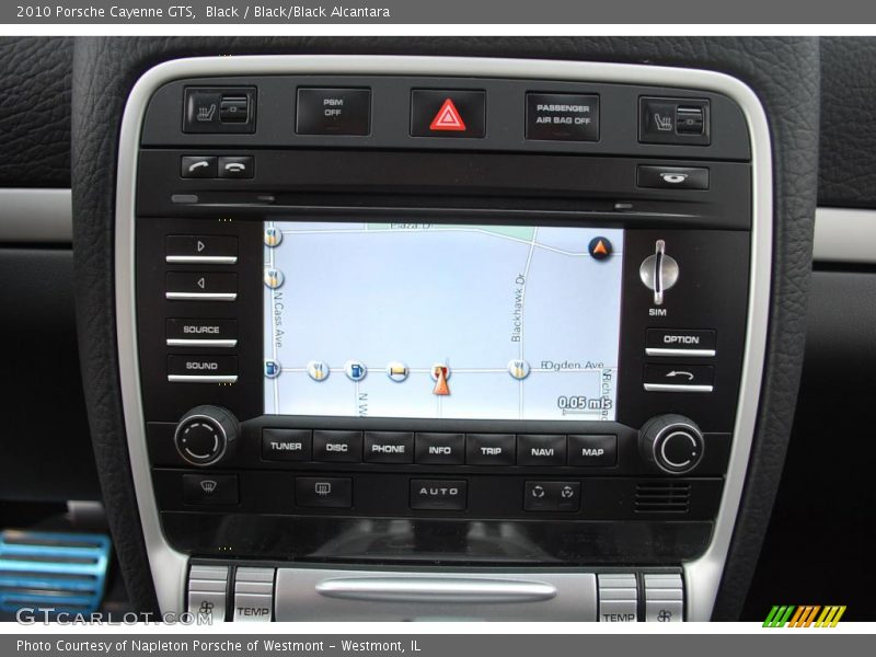 Black / Black/Black Alcantara 2010 Porsche Cayenne GTS