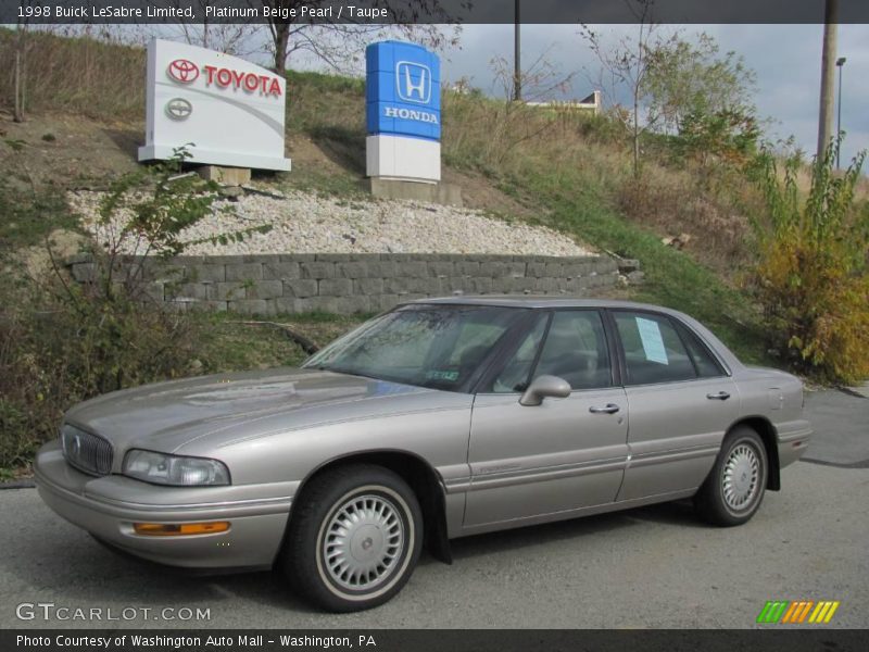 Platinum Beige Pearl / Taupe 1998 Buick LeSabre Limited