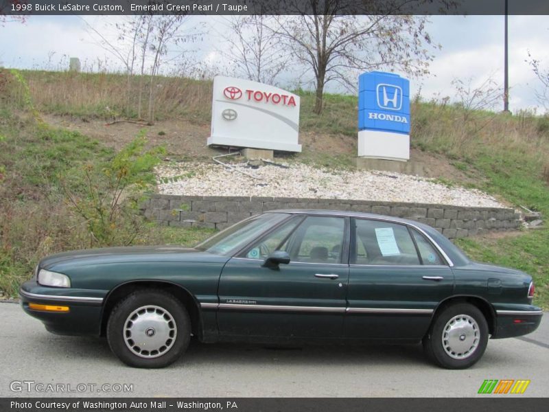 Emerald Green Pearl / Taupe 1998 Buick LeSabre Custom