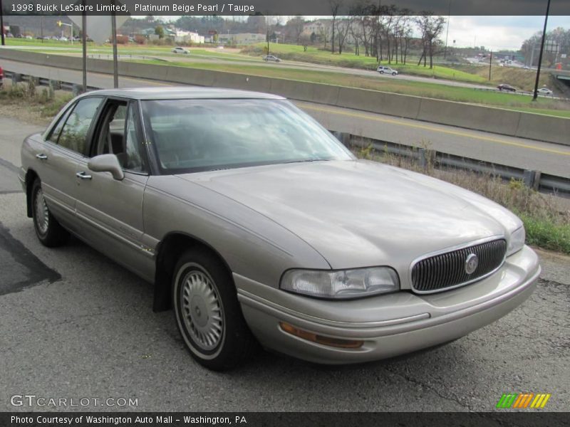 Platinum Beige Pearl / Taupe 1998 Buick LeSabre Limited