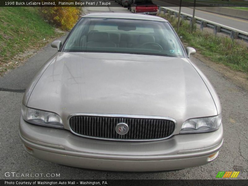 Platinum Beige Pearl / Taupe 1998 Buick LeSabre Limited