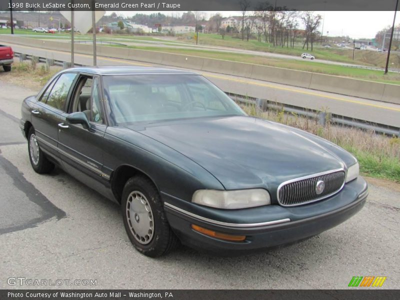 Emerald Green Pearl / Taupe 1998 Buick LeSabre Custom