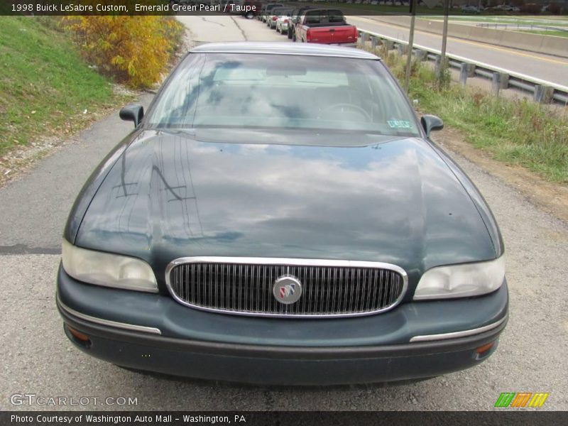 Emerald Green Pearl / Taupe 1998 Buick LeSabre Custom