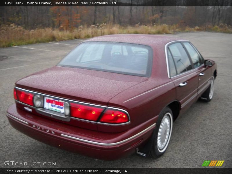 Bordeaux Red Pearl / Bordeaux Red 1998 Buick LeSabre Limited