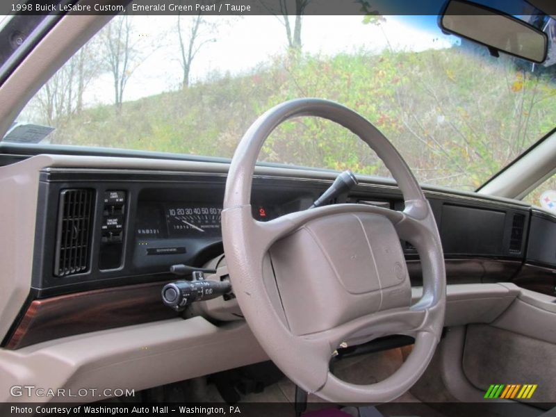 Emerald Green Pearl / Taupe 1998 Buick LeSabre Custom