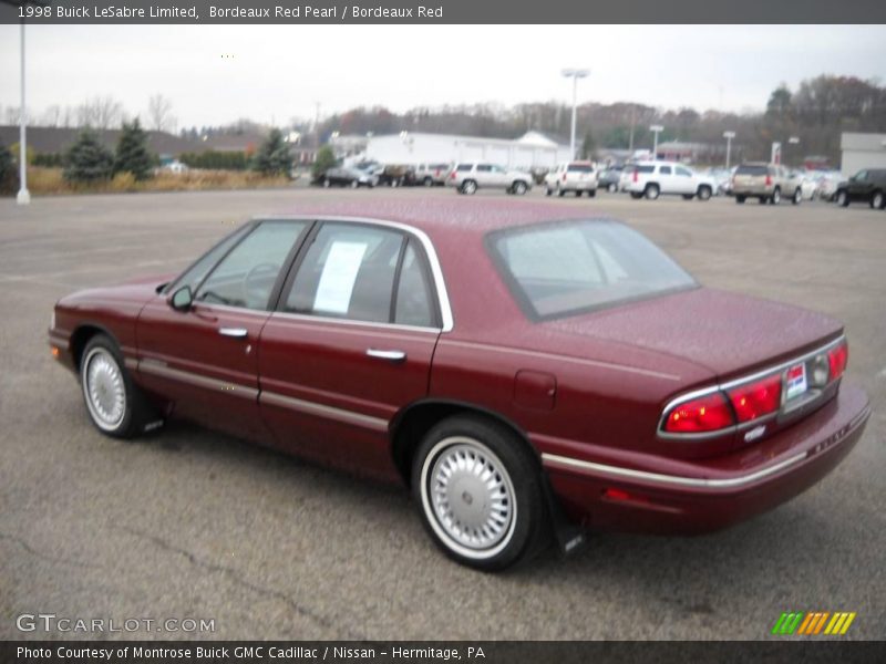 Bordeaux Red Pearl / Bordeaux Red 1998 Buick LeSabre Limited