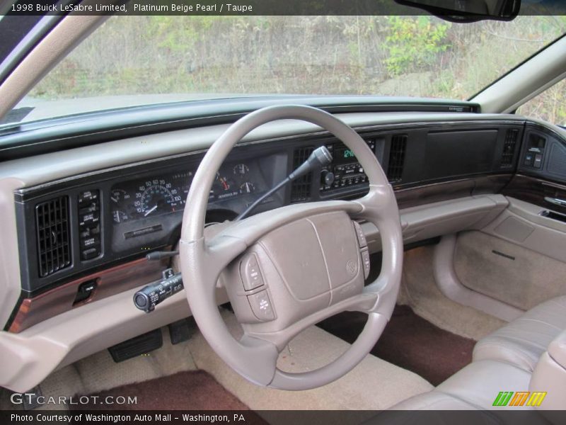 Platinum Beige Pearl / Taupe 1998 Buick LeSabre Limited
