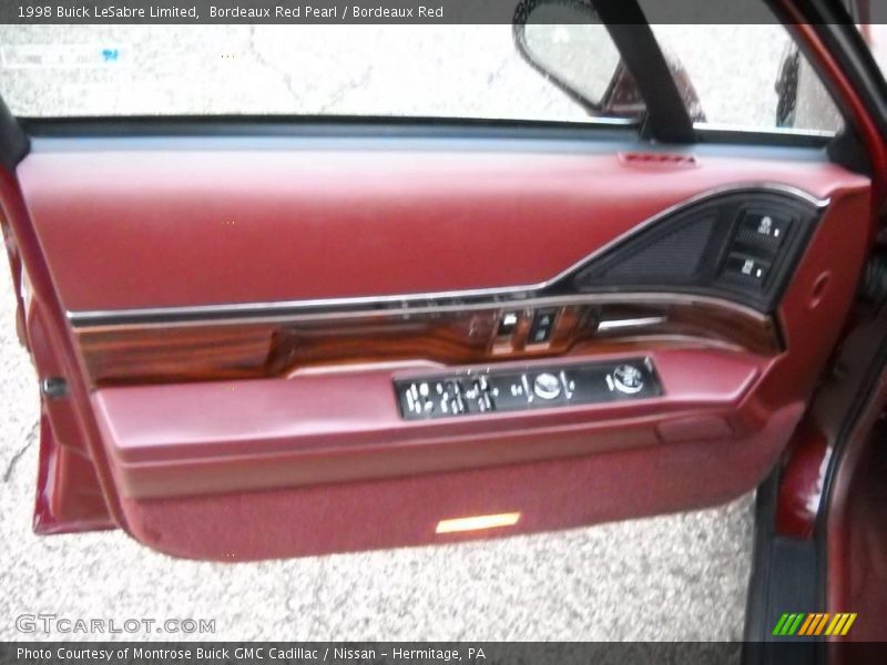 Bordeaux Red Pearl / Bordeaux Red 1998 Buick LeSabre Limited