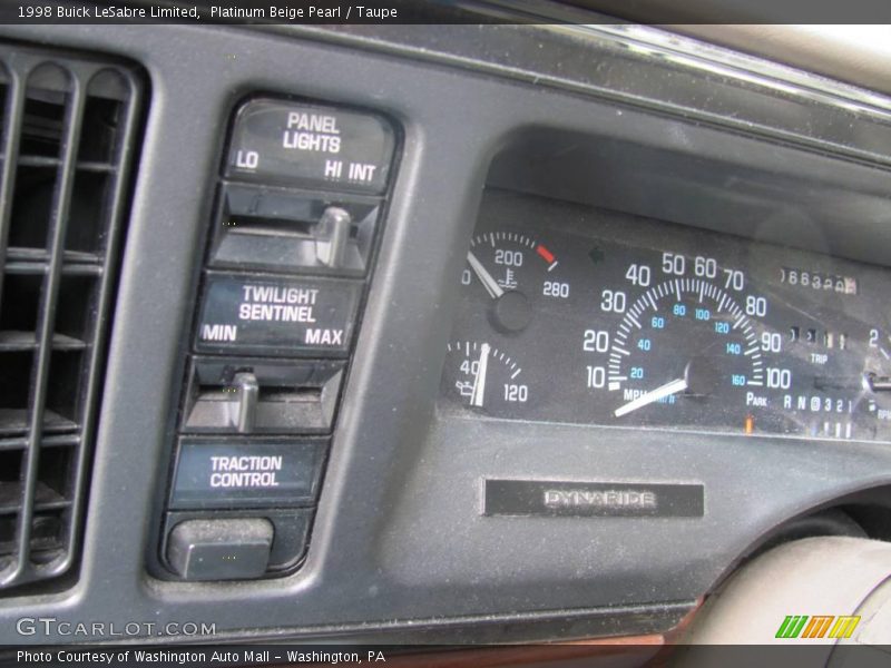 Platinum Beige Pearl / Taupe 1998 Buick LeSabre Limited