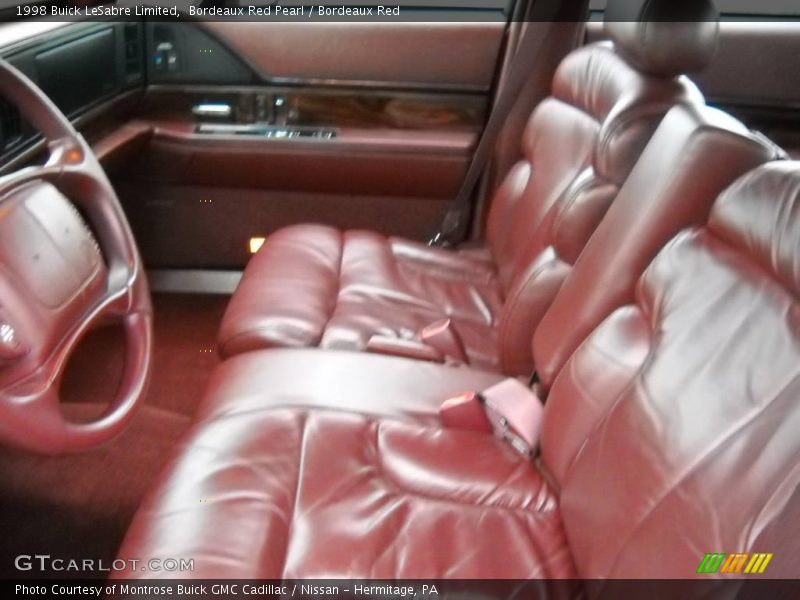 Bordeaux Red Pearl / Bordeaux Red 1998 Buick LeSabre Limited