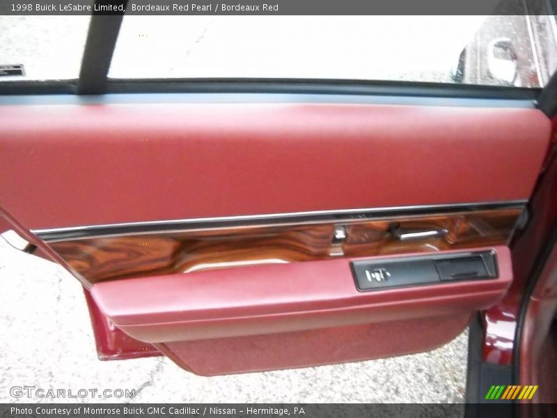 Bordeaux Red Pearl / Bordeaux Red 1998 Buick LeSabre Limited