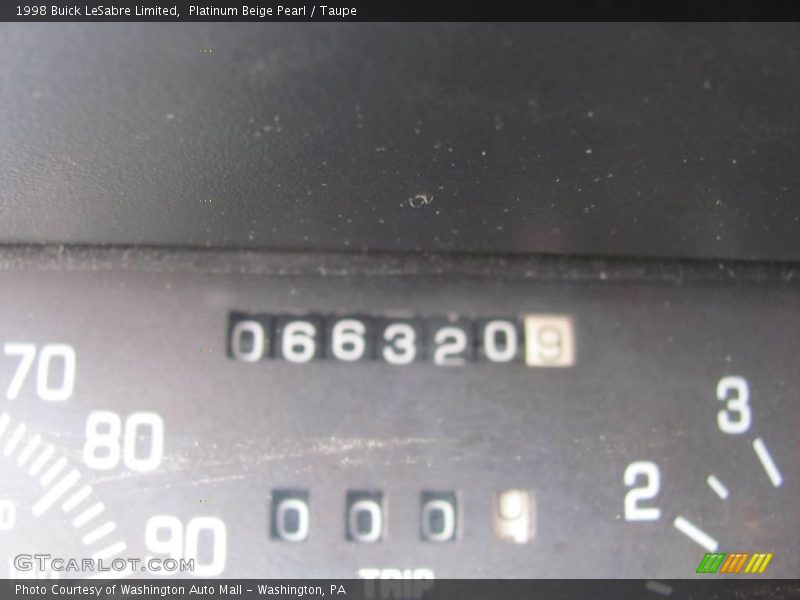 Platinum Beige Pearl / Taupe 1998 Buick LeSabre Limited