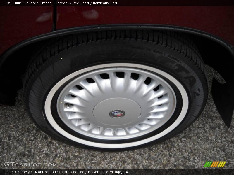 Bordeaux Red Pearl / Bordeaux Red 1998 Buick LeSabre Limited
