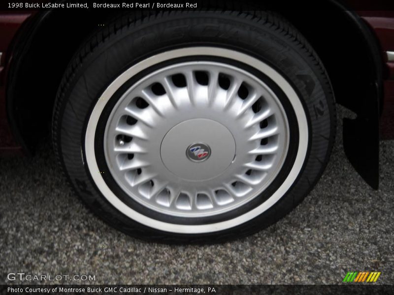 Bordeaux Red Pearl / Bordeaux Red 1998 Buick LeSabre Limited