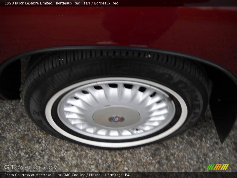 Bordeaux Red Pearl / Bordeaux Red 1998 Buick LeSabre Limited