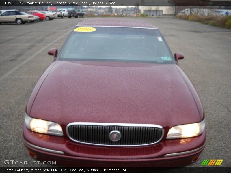 Bordeaux Red Pearl / Bordeaux Red 1998 Buick LeSabre Limited