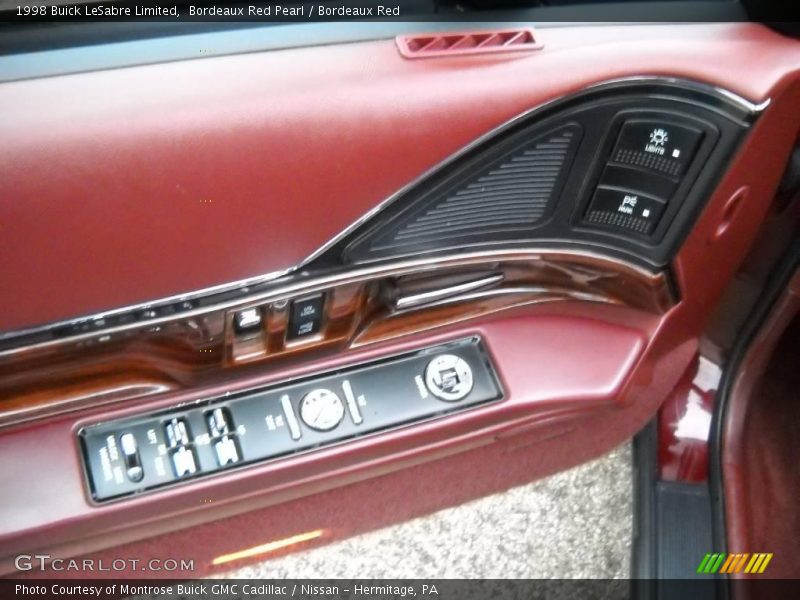 Bordeaux Red Pearl / Bordeaux Red 1998 Buick LeSabre Limited