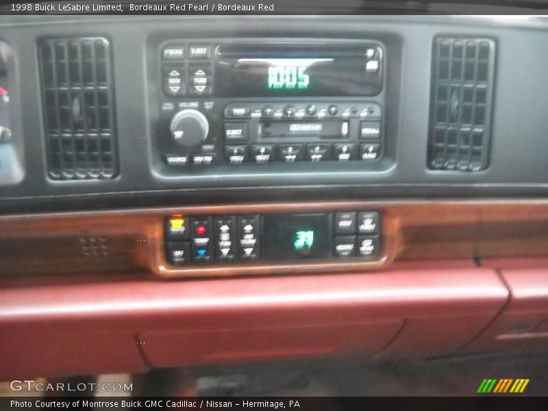 Bordeaux Red Pearl / Bordeaux Red 1998 Buick LeSabre Limited
