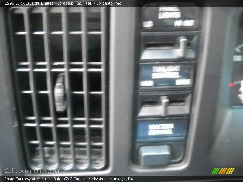 Bordeaux Red Pearl / Bordeaux Red 1998 Buick LeSabre Limited