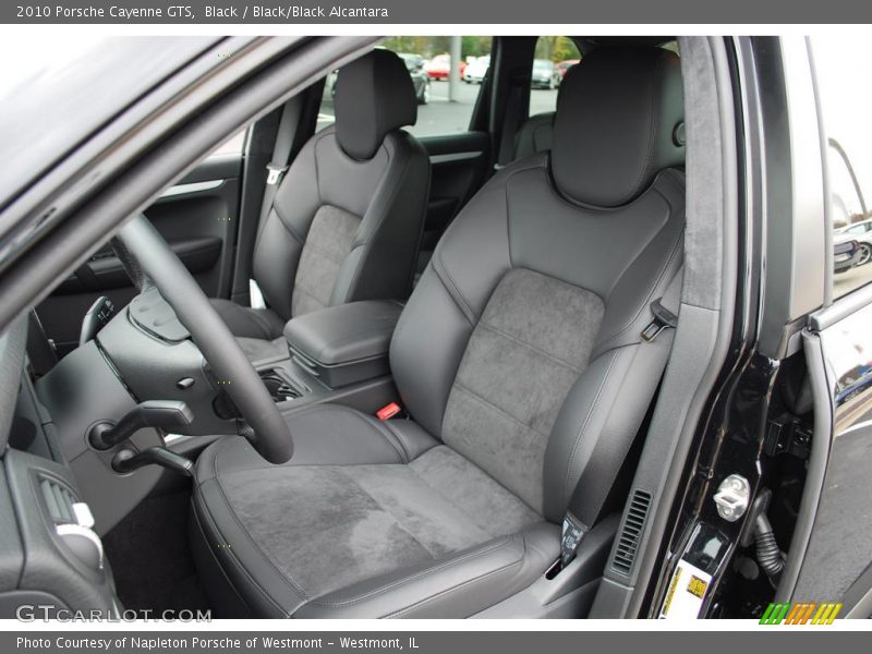 Black / Black/Black Alcantara 2010 Porsche Cayenne GTS