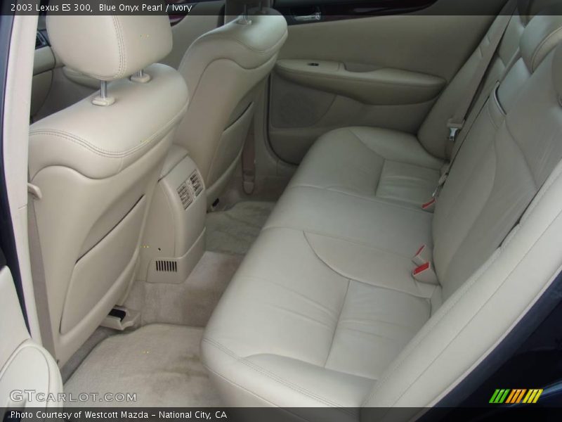 Blue Onyx Pearl / Ivory 2003 Lexus ES 300