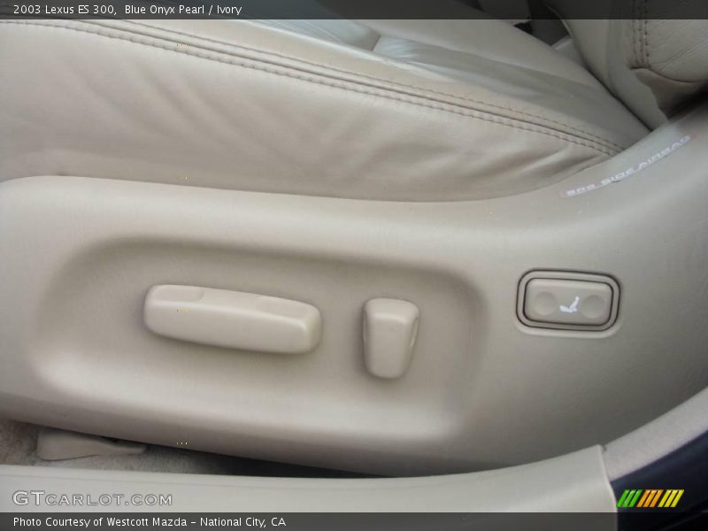 Blue Onyx Pearl / Ivory 2003 Lexus ES 300
