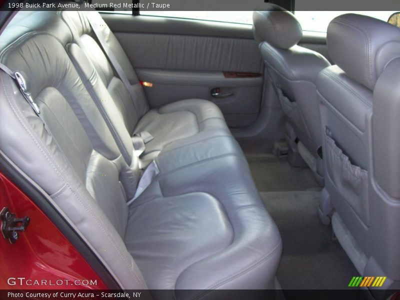Medium Red Metallic / Taupe 1998 Buick Park Avenue