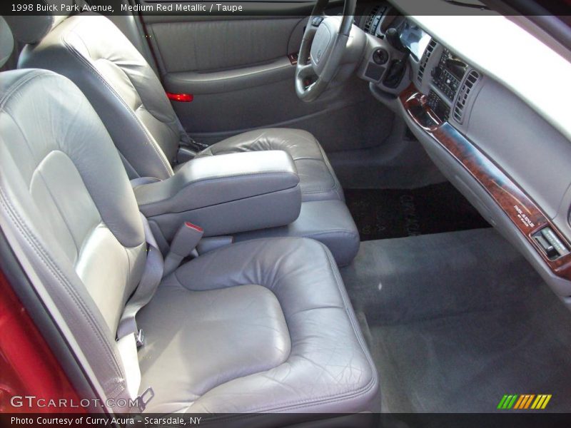 Medium Red Metallic / Taupe 1998 Buick Park Avenue