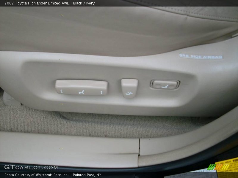 Black / Ivory 2002 Toyota Highlander Limited 4WD