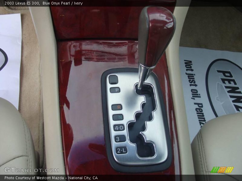 Blue Onyx Pearl / Ivory 2003 Lexus ES 300