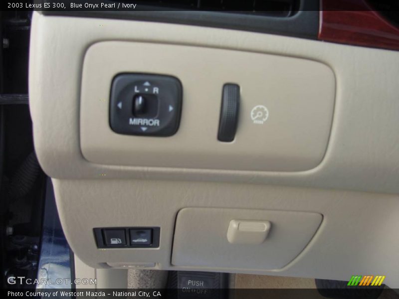 Blue Onyx Pearl / Ivory 2003 Lexus ES 300