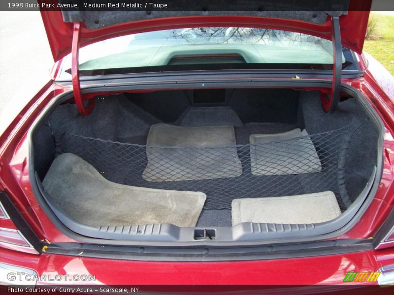 Medium Red Metallic / Taupe 1998 Buick Park Avenue