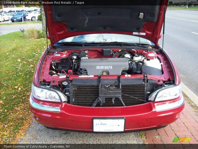 Medium Red Metallic / Taupe 1998 Buick Park Avenue