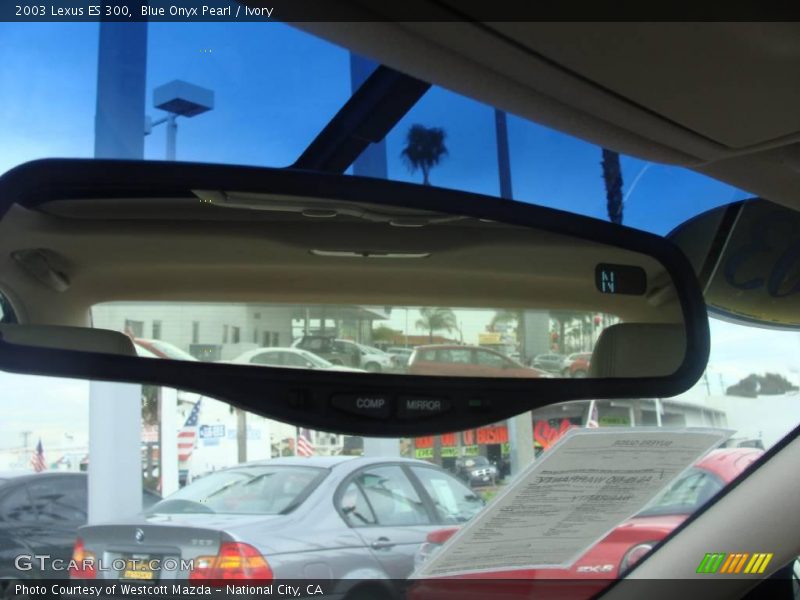 Blue Onyx Pearl / Ivory 2003 Lexus ES 300