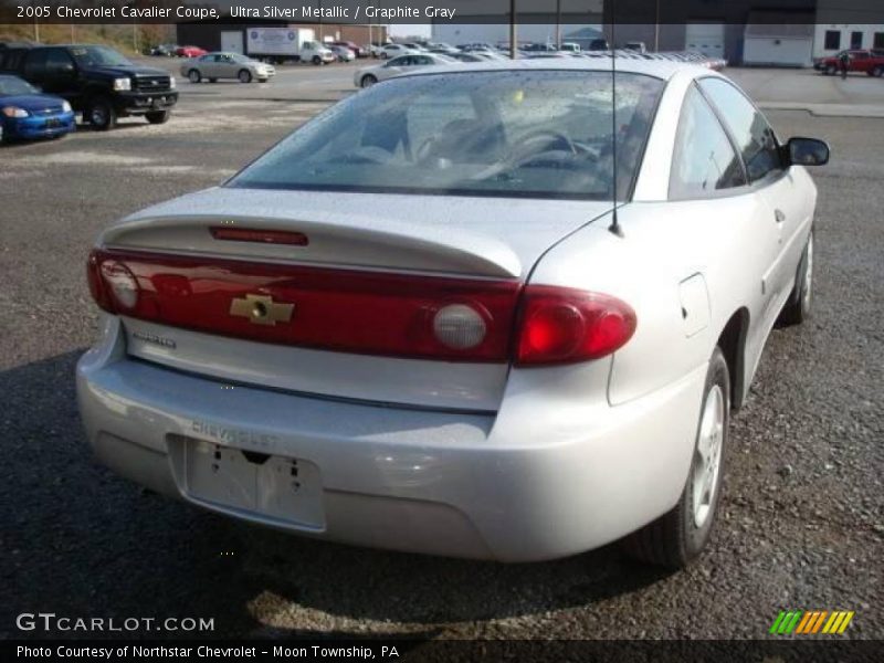 Ultra Silver Metallic / Graphite Gray 2005 Chevrolet Cavalier Coupe