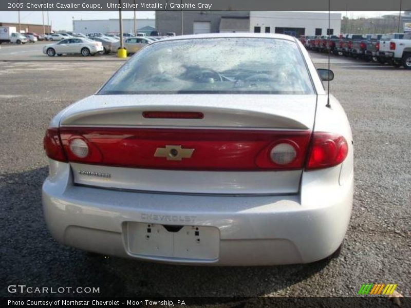Ultra Silver Metallic / Graphite Gray 2005 Chevrolet Cavalier Coupe