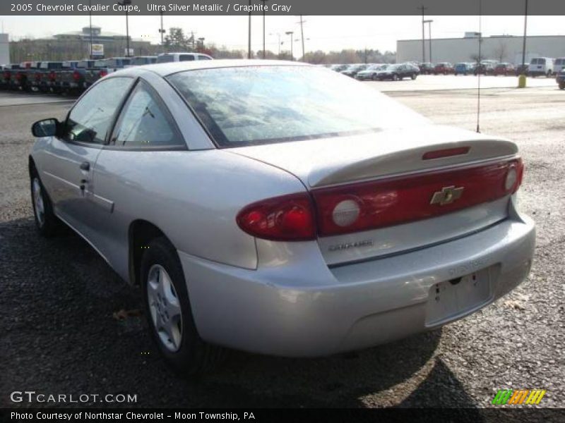 Ultra Silver Metallic / Graphite Gray 2005 Chevrolet Cavalier Coupe