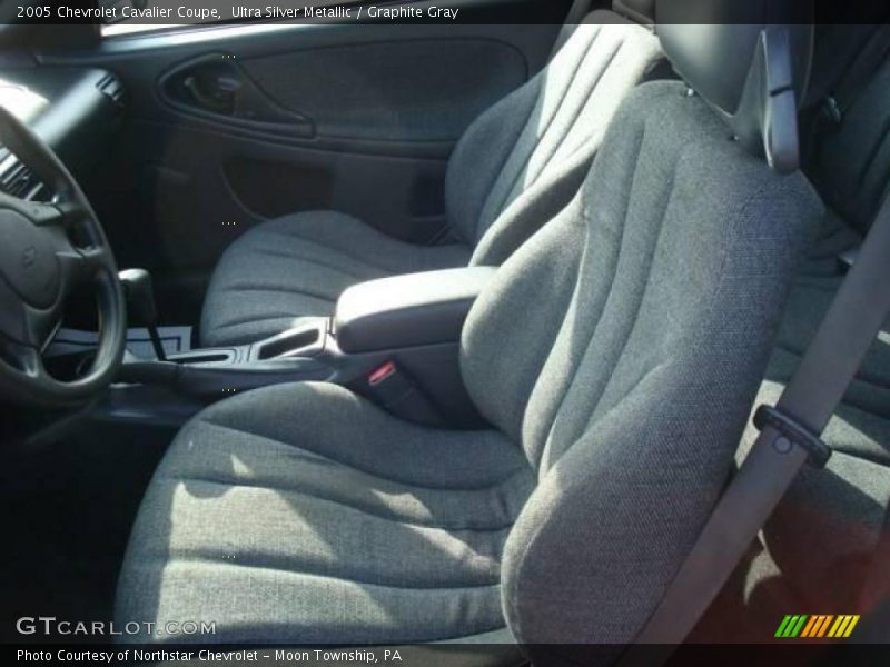 Ultra Silver Metallic / Graphite Gray 2005 Chevrolet Cavalier Coupe