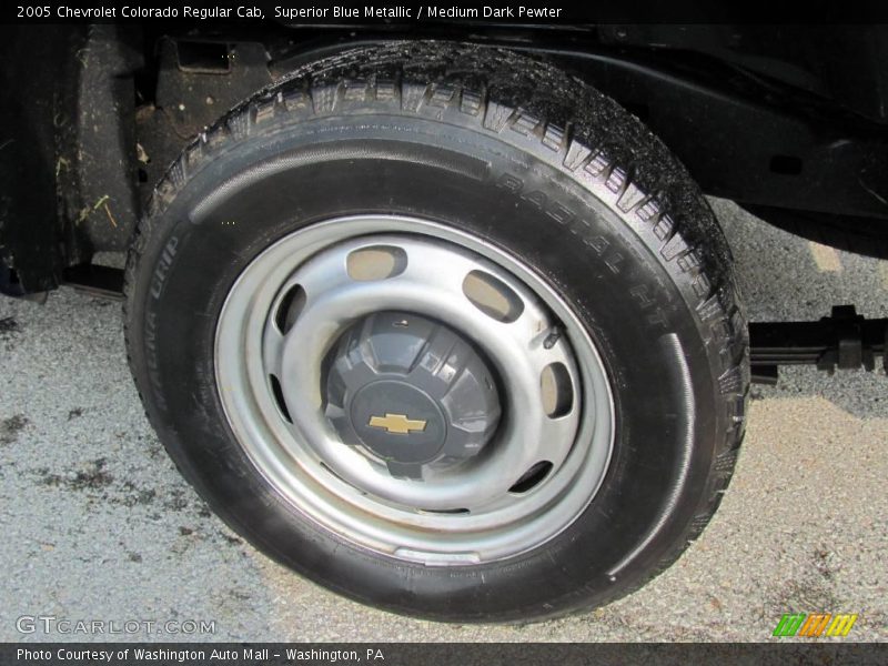 Superior Blue Metallic / Medium Dark Pewter 2005 Chevrolet Colorado Regular Cab