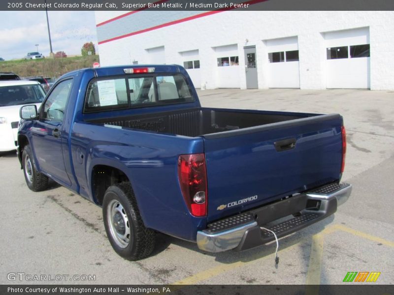 Superior Blue Metallic / Medium Dark Pewter 2005 Chevrolet Colorado Regular Cab